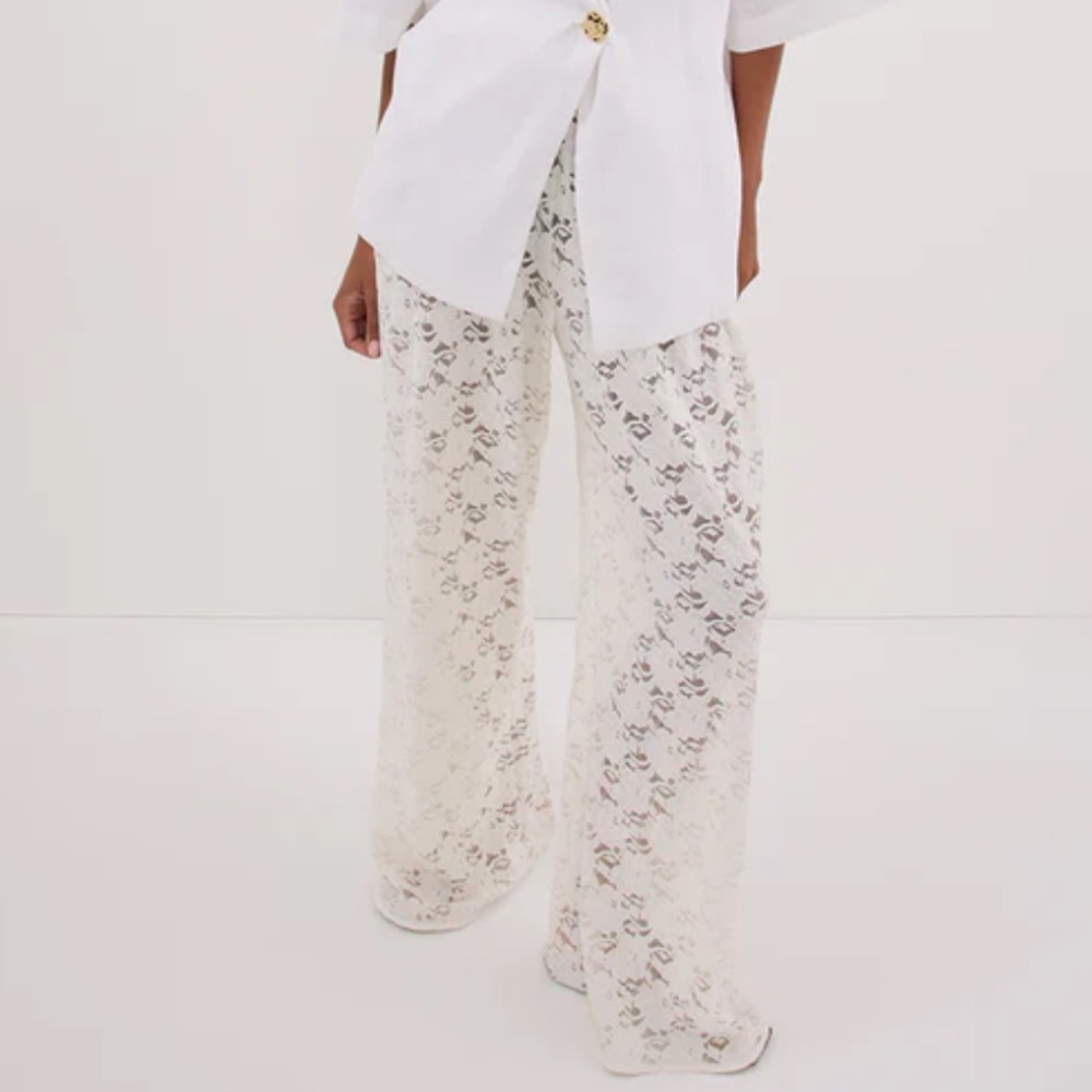 DISSH White Lace Loula Pant